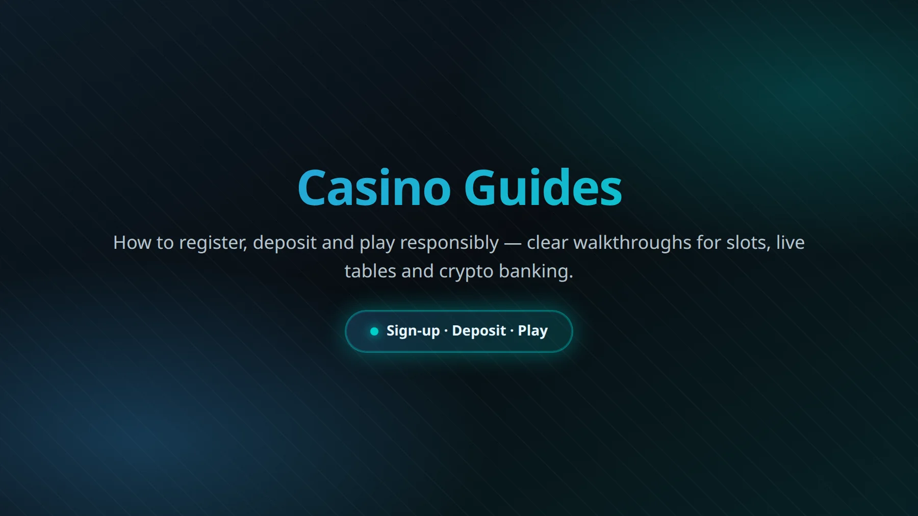 King Hills Casino guides illustration showing player walkthrough on desktop and mobile