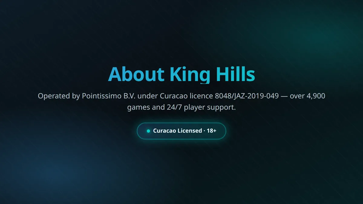 About King Hills Casino brand profile and operator overview