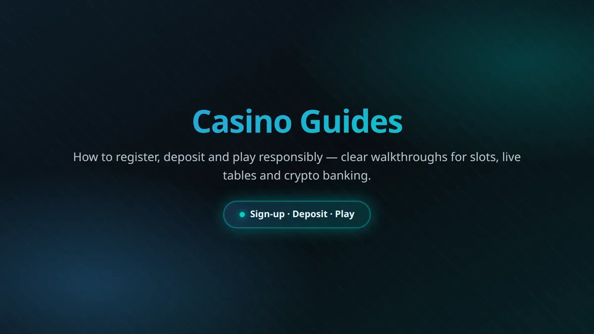 King Hills Casino guides illustration showing player walkthrough on desktop and mobile