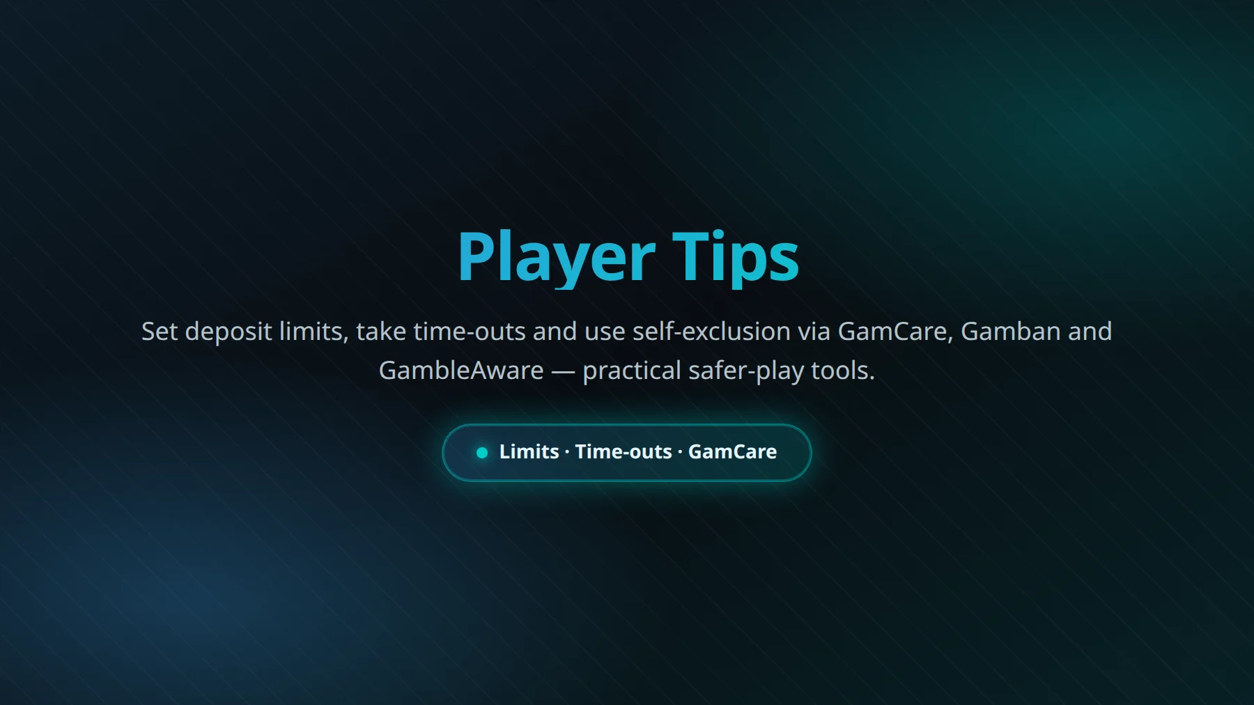King Hills Casino tips — bankroll, bonus terms, RTP and responsible gambling guidance